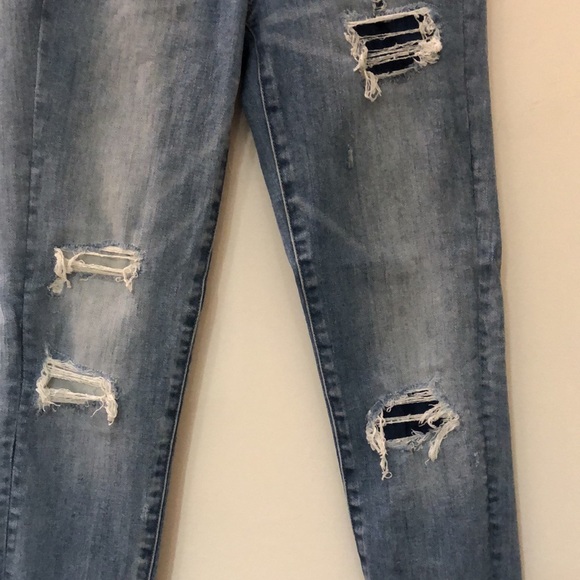 super stretch american eagle ripped skinny jeans - Picture 2 of 5